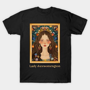 Lady Awesomengton  - Beautiful Girl T-Shirt